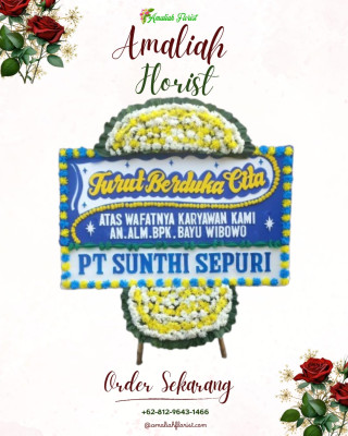 Papan Bunga Duka di Kesenden